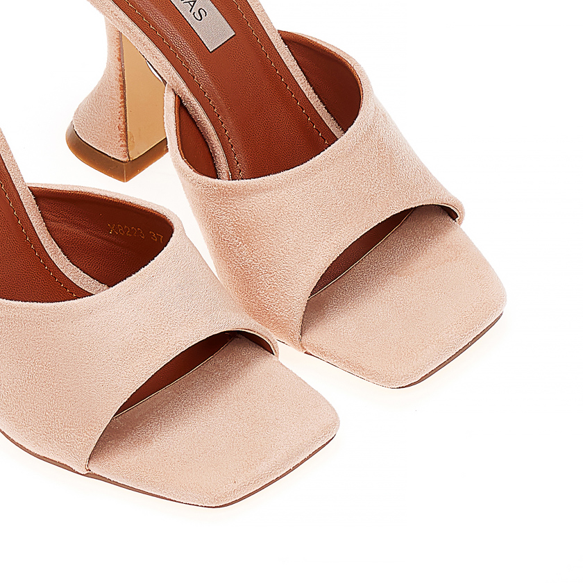 Tsoukalas Mules Nude Glami Gr