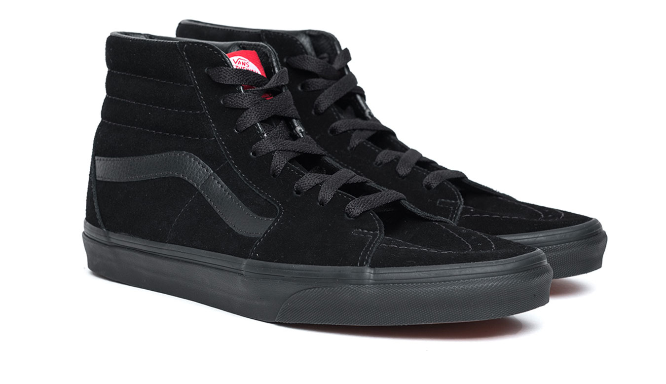 Vans SK8-Hi Black Black Unisex - Αθλητικά παπούτσια Vans - Μαύρο - VN000D5IBKA-4UK