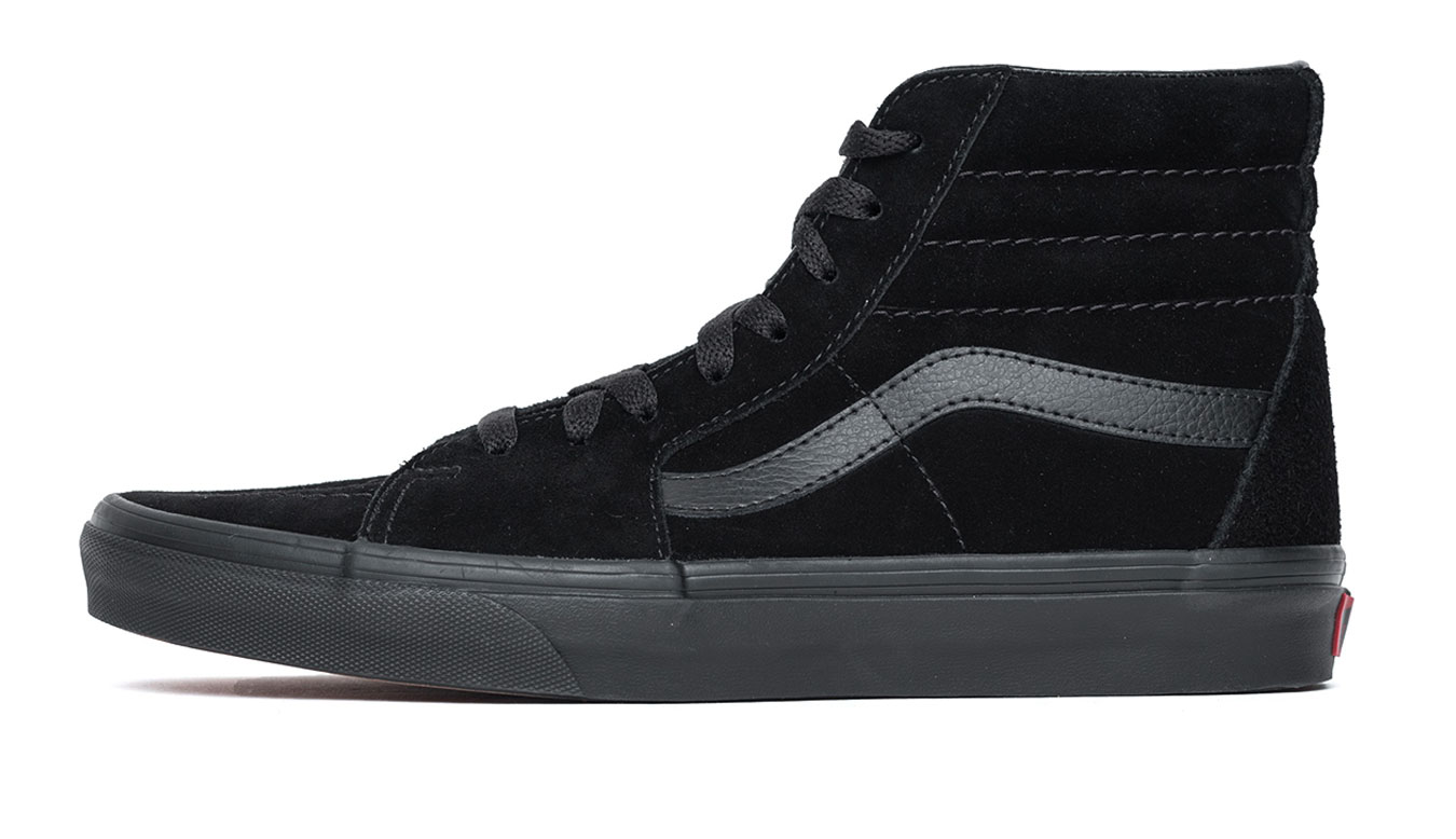 Vans SK8-Hi Black Black Unisex - Αθλητικά παπούτσια Vans - Μαύρο - VN000D5IBKA-4UK