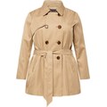 ONLY Carmakoma Ανοιξιάτικο και φθινοπωρινό παλτό 'VALERIE' σκούρο μπεζ