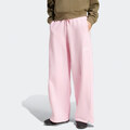 ADIDAS ALL SIZE Fleece Loose Wide-Leg Pants Γυναικείο Παντελόνι Φόρμας σε Ροζ Χρώμα
