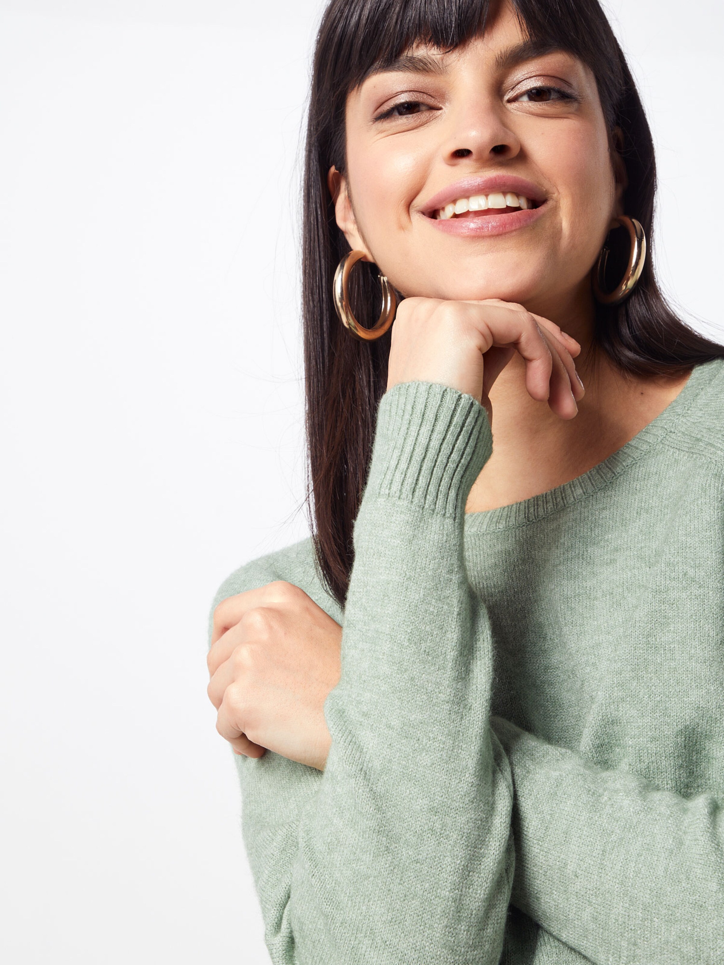 ONLY Πουλόβερ 'ONLLesly Kings' πράσινο