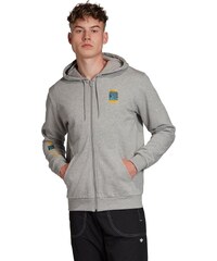 adidas Originals SPRT ICON FULL-ZIP HOODIE GD5820 Γκρί - GLAMI.gr