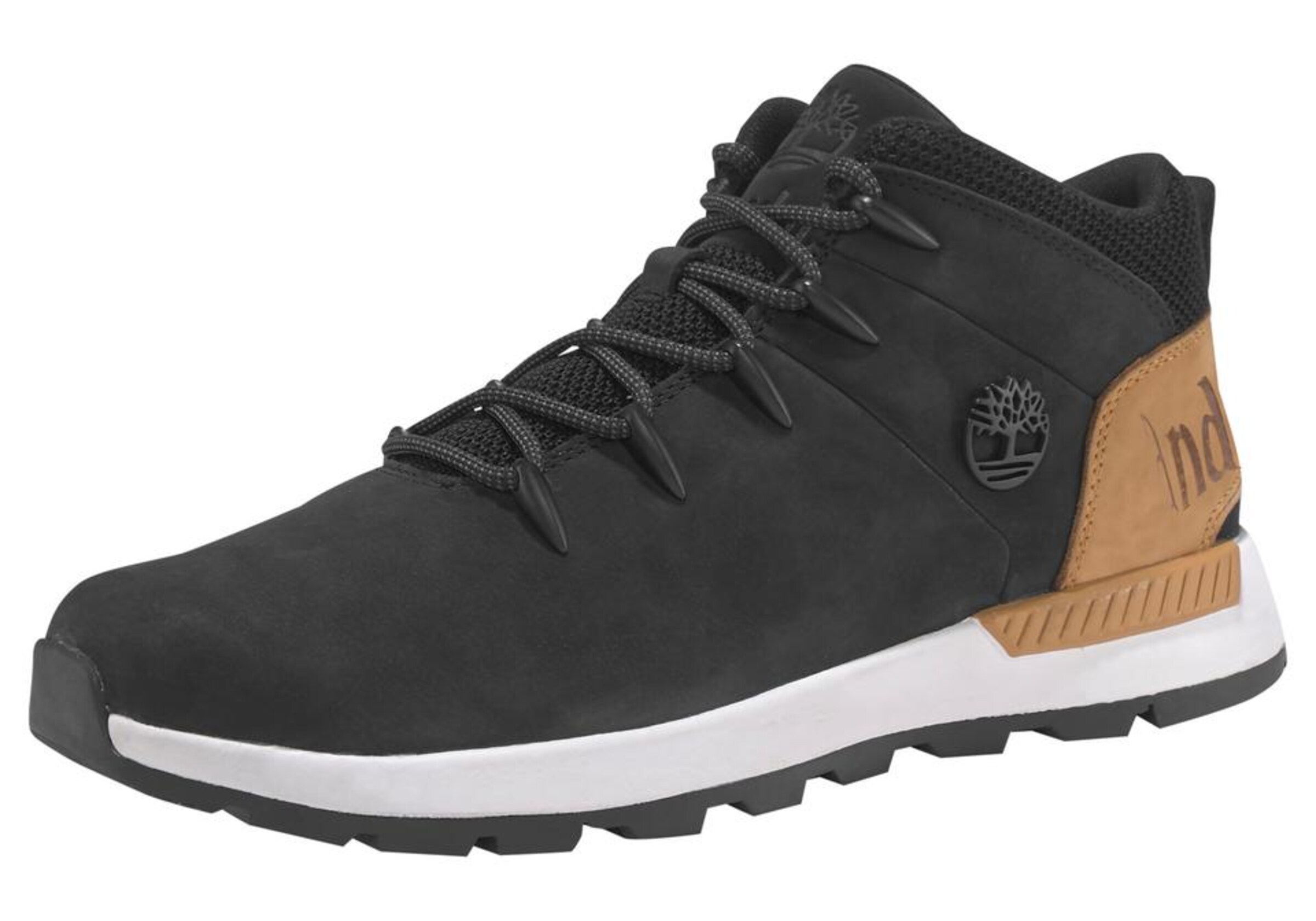 TIMBERLAND Μπότες με κορδόνια 'Sprint Trekker' καφέ / μαύρο