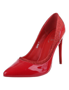 LD shoes Γυναικείες γόβες - Κόκκινες 0530