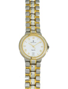 Ελβετικό ρολόι Candino με ασημί & χρυσό μπρασελέ 2.438.0.0.29
