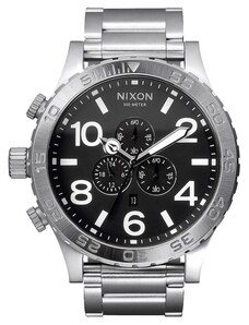 NIXON 51-30 Chrono - A083-000-00 , Silver case with Stainless Steel Bracelet