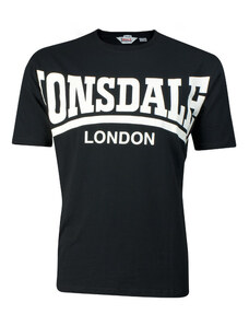 Lonsdale T-Shirt York regular fit-Μαύρο-M