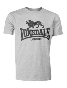 Lonsdale T-Shirt Logo regular fit-Γκρι-S