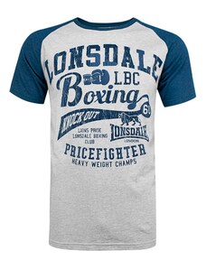 Lonsdale T-Shirt Thomas slim fit-Γκρι-XXL