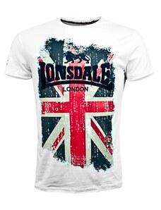 Lonsdale T-Shirt Jacob slim fit-Άσπρο-M