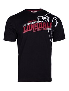 Lonsdale T-Shirt Walkey-Μαύρο-M