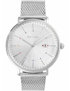 PAUL SMITH Track - P10086, Silver case with Stainless Steel Bracelet