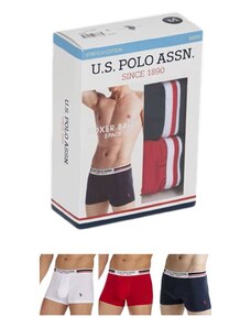 U.S. Polo ASSN. Ανδρικό Boxer Classic Stripes - Τριπλό Πακέτο