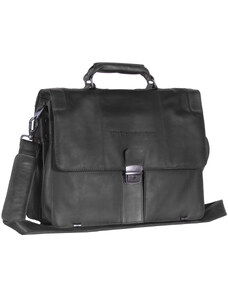 The Chesterfield Brand Επαγγελματική τσάντα δέρμα Chesterfield c48.0228-Μαύρο