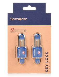 Σετ 2 Λουκέτων TSA με Κλειδί Samsonite Global TA Key Lock TSA x 2 121294-1549 Midnight Blue