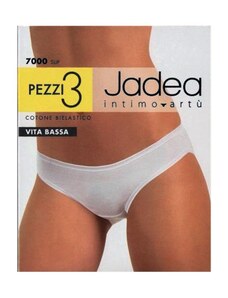jadea Γυναικείο χαμηλοκάβαλο σλιπ.ΟΙΚΟΝΟΜΙΚΗ ΣΥΣΚΕΥΑΣΙΑ 3pack. - μαύρο - S