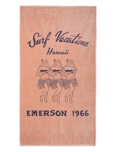 Emerson - 191.EU04.64 - PALE ORANGE / DUSTY BLUE - One Size 160 cm x 80 cm - Πετσέτα Θαλάσσης