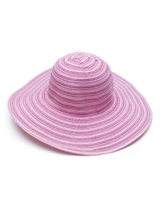 Υφασμάτινο καπέλο ριγέ ρόζ 620 OEM