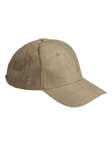 Jack&Jones - 12158389 - Jac Tylor Suede Baseball Cap - Greige- Καπέλο
