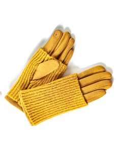 Γάντια γυναικεία Verde 02-518-Κίτρινο