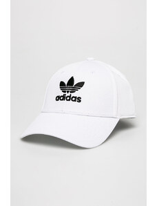 Καπέλο adidas Originals χρώμα άσπρο