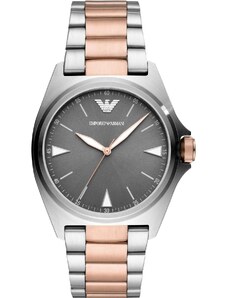 EMPORIO ARMANI Mens - AR11256, Silver case with Stainless Steel Bracelet