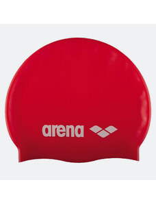 Arena Classic Silicone Caps Red-White