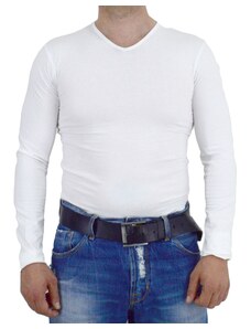 BELTIPO Ανδρικό μπλουζάκι V λευκό