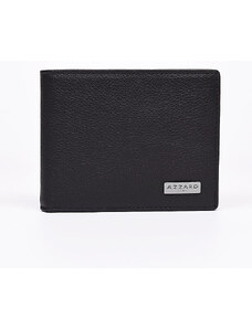 AZZARO Ανδρικό πορτοφόλι μαύρο δερμάτινο RFID AZ10E - 25184-01
