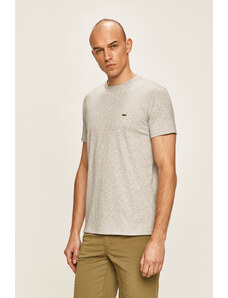 Βαμβακερό μπλουζάκι Lacoste ανδρικά, χρώμα γκρι TH6709-001.
