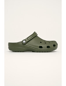 Παντόφλες Crocs Classic χρώμα πράσινο, 10001 10001