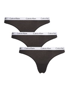 Calvin Klein Γυναικείο Εσώρουχο Thong - Τριπλό Πακέτο