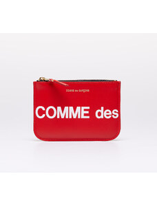 Comme des Garçons Wallets Ανδρικά πορτοφόλια Comme des Garçons Huge Logo Wallet Red