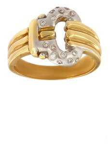 Mertzios.gr Δαχτυλίδι χρυσό 14 καράτια με ζιργκόν