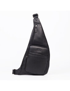 Τσάντα στήθους (body) Francinel σε μαύρο δέρμα FIA99Z - 25834-01