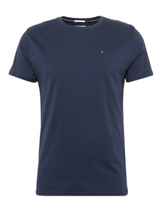 Tommy Jeans Μπλουζάκι σκούρο μπλε / κόκκινο φωτιάς / λευκό