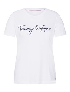 TOMMY HILFIGER Μπλουζάκι 'Heritage' μπλε νύχτας / λευκό