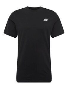 Nike Sportswear Μπλουζάκι 'Club' μαύρο / λευκό