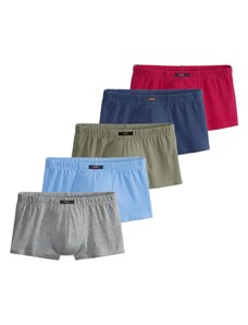 H.I.S Μποξεράκι μπλε μαρέν / γαλάζιο / γκρι μελανζέ / λαδί / σκούρο κόκκινο