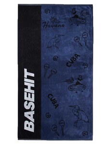 Basehit - 201.BU04.71 - BLACK / Navy - One Size 160 cm x 86 cm - Πετσέτα Θαλάσσης