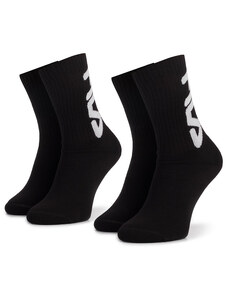 Σετ 2 ζευγάρια ψηλές κάλτσες unisex Fila