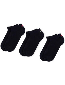 Σετ 3 ζευγάρια κοντές κάλτσες unisex Fila