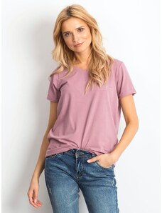 Fashionhunters Dusty pink Transformative T-shirt