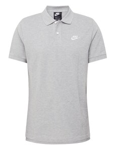 Nike Sportswear Μπλουζάκι 'Matchup' γκρι μελανζέ / λευκό