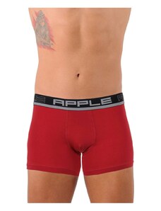 Apple Ανδρικό Boxer Ρίγα Κόκκινη Βάση Εξωτερικό Λάστιχο
