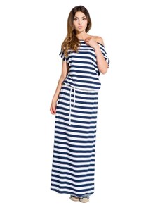 Modati Φόρεμα Summer airy maxi – Navy blue