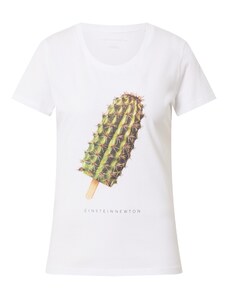 EINSTEIN & NEWTON Μπλουζάκι 'Cactus Ice' ανάμεικτα χρώματα / λευκό