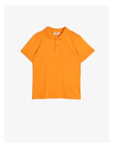 Koton Polo T-shirt - Πορτοκαλί - Κανονική εφαρμογή