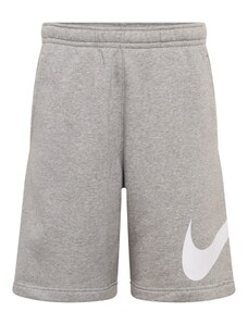Nike Sportswear Παντελόνι 'Club' γκρι / λευκό